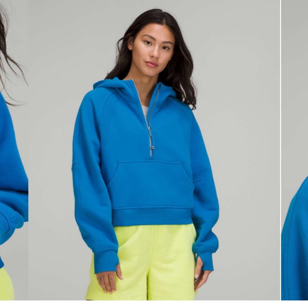EUC Lululemon Scuba Oversized Half-Zip Hoodie M/L